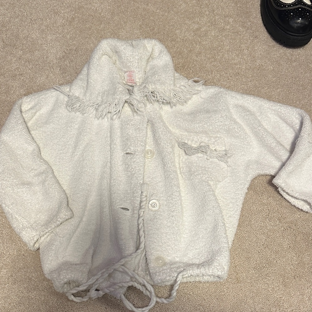Vintage terry cloth top